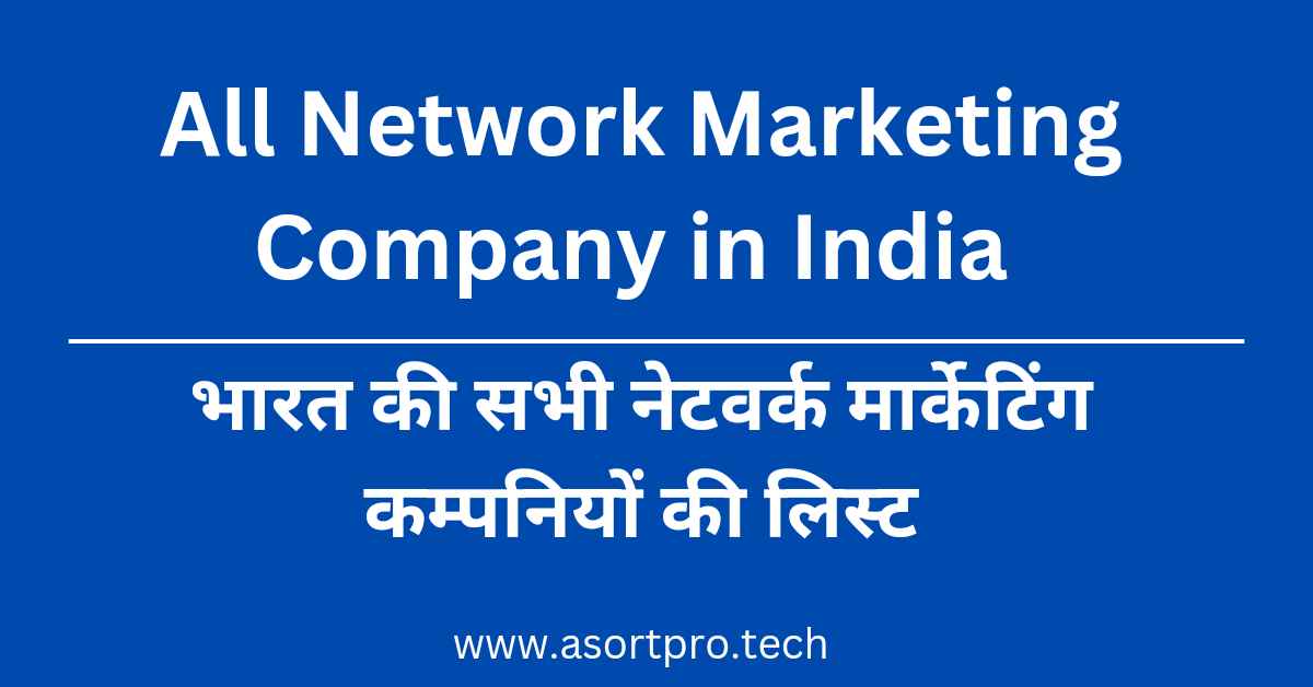 All Network Marketing Company in India