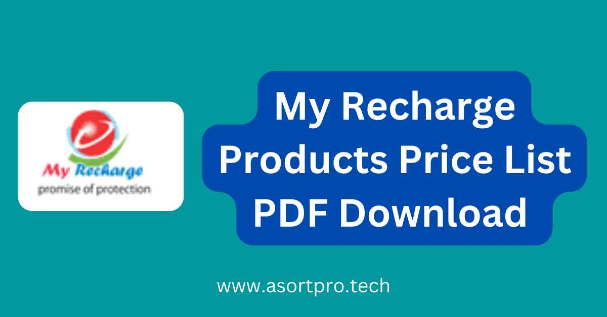 My Recharge Product Price List