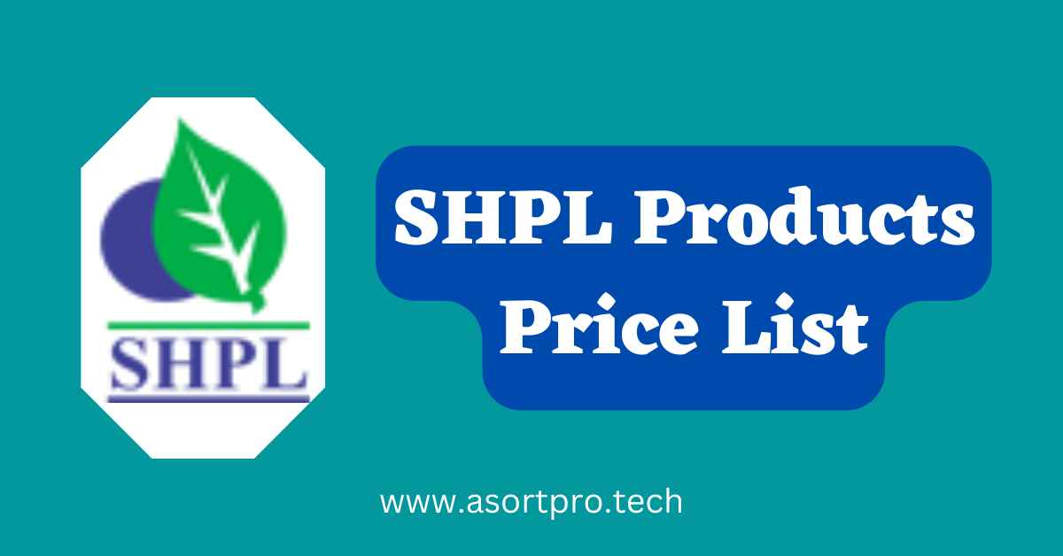 SHPL Products Price List