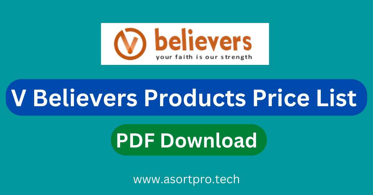 V Believers Products Price List