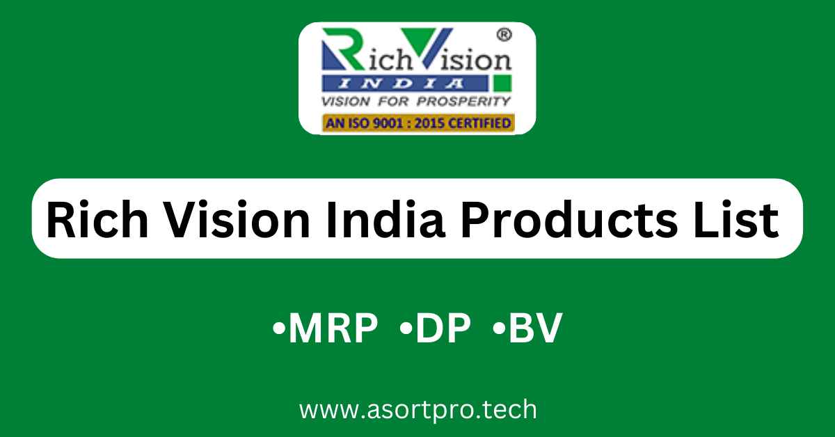 Rich Vision India Products List