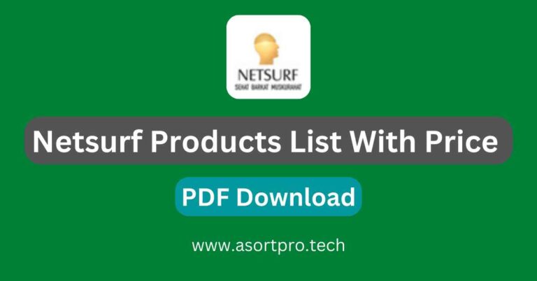 Netsurf Products List PDF