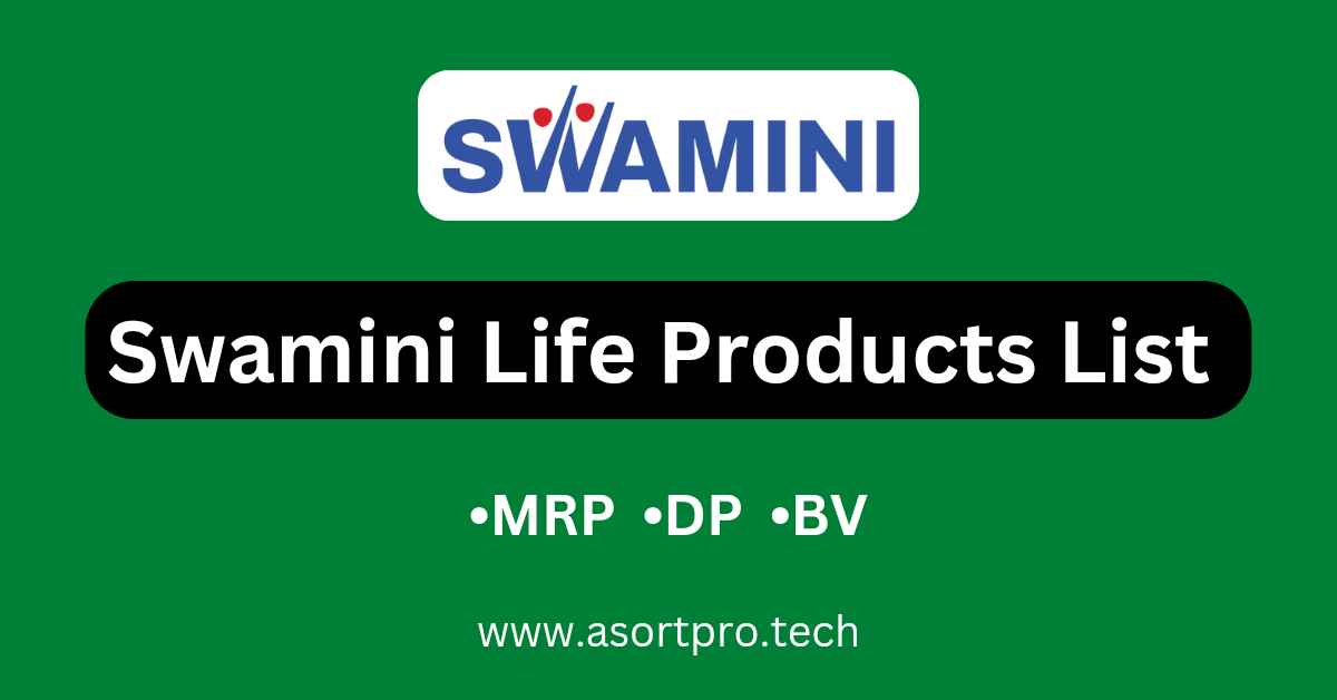 Swamini Life Products List