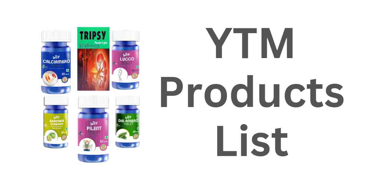 YTM Products List