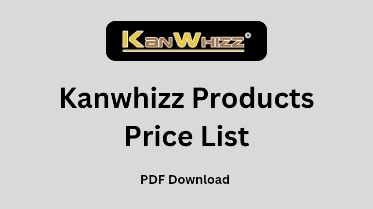 Kanwhizz Products Price List