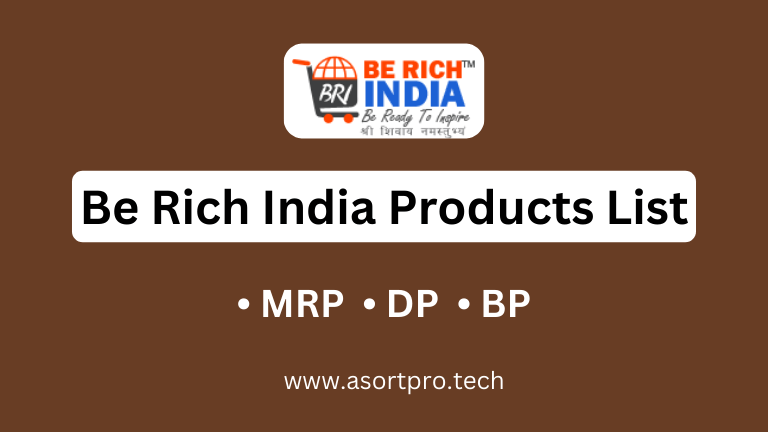 Be Rich India Products List